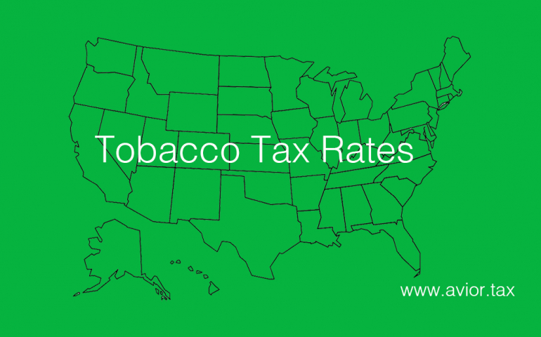 tobacco tax map